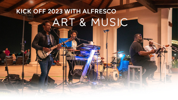 Kick Off 2023 With Alfresco Art & Music
